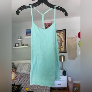 Tank top with built in sports bra